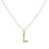 Collar Shine Letter Oro 18K