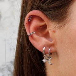 Ear Cuff Bimba Plata