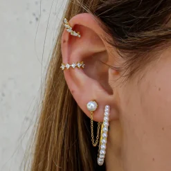 Ear cuff Isis Plata Dorada