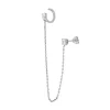 Ear Cuff Mara Chain Plata