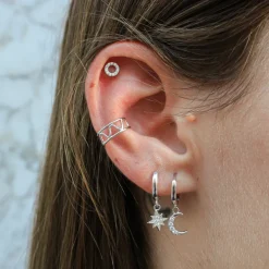 Ear Cuff Olah Plata