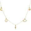 Gargantilla Galaxy Oro 18K