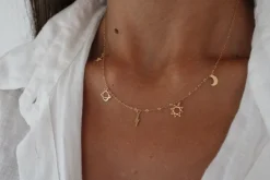 Gargantilla Galaxy Oro 18K