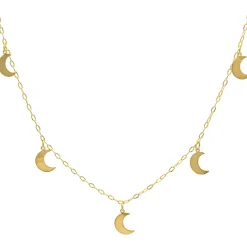 Gargantilla Lunitas Oro 18K