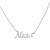 Gargantilla Name Oro Blanco 18K