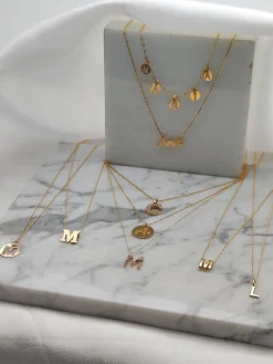 Gargantilla Name Oro Blanco 18K