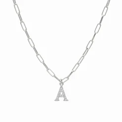 Gargantilla Nile Letter Plata