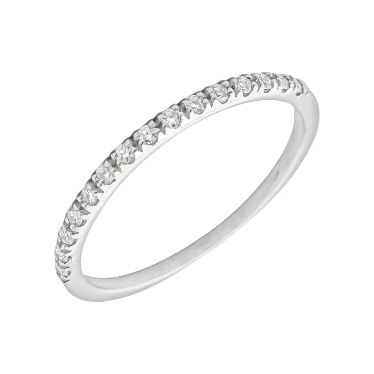 Media Alianza Bella Diamantes 0,15ct EF-VVS Oro Blanco 18K