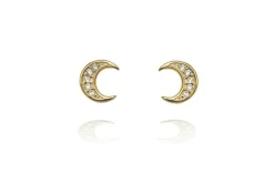 Pendiente Mini Cosmic Plata Dorada