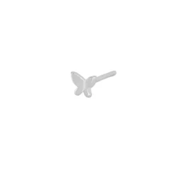 Pendiente Mini Mariposa Plata
