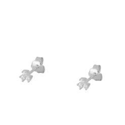 Pendiente Mini Vela Plata