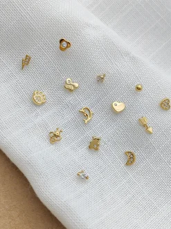 Pendientes Abeja Oro 18K