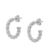 Pendientes Ayla Plata