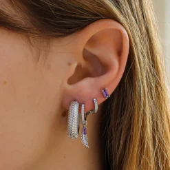 Pendientes Brina Plata