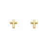 Pendientes Cruz Oro 18K