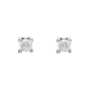 Pendientes Donna Diamantes Personalizado 0,50ct E-VS1 GIA Oro Blanco 18K