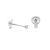 Pendientes Easy Diamantes Oro Blanco 18K