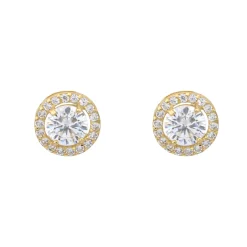 Pendientes Melissa 9mm Oro 18K
