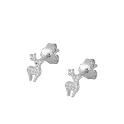 Pendientes Mini Reno Plata