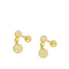 Piercing Balls Plata Dorada