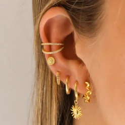 Piercing Kin Plata Dorada