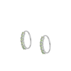 Piercing Lenis Green Plata
