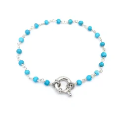 Pulsera Amur Turquesa Plata