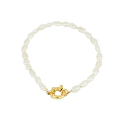 Pulsera Anisa Keshy Plata Dorada