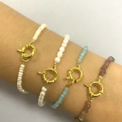 Pulsera Anisa Pearl Plata