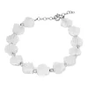 Pulsera Concha Nácar Plata