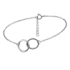 Pulsera Círculos Plata