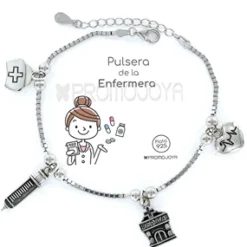 Pulsera de la Enfermera Plata
