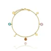 Pulsera Deluxe Plata Dorada