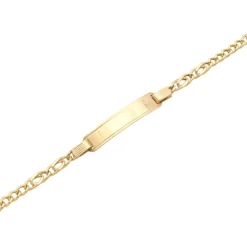Pulsera Esclava Barbada Nudo Oro 18K (Placa 25×5,6mm)