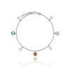 Pulsera Estrellada Plata