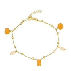 Pulsera Frais Plata Dorada