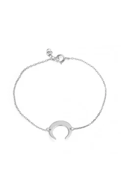Pulsera Half Moon Plata