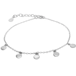 Pulsera Medallitas Plata