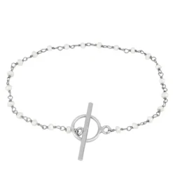 Pulsera Milos Perla Plata