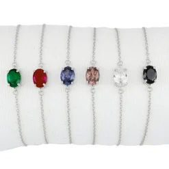 Pulsera Neira (Varios Colores) Plata