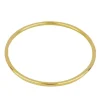Pulsera Rigid 3mm Plata Dorada