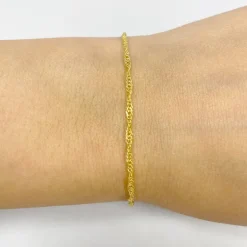 Pulsera Singapur Plata