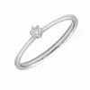 Solitario Corina Diamante 0,05ct Oro Blanco 18K