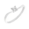 Solitario Izecelle Oro Blanco 18K