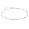 Tobillera Dots Plata