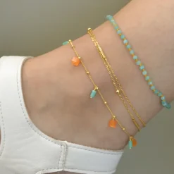 Tobillera Fresh Plata